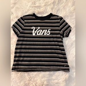 Vans striped tee shirt size: XL